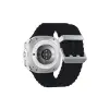 Watch 7 Ultra KR417 Rug Silikon Kordon - Siyah