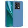 Xiaomi Redmi Note 13 Pro 4G Kılıf First Silikon - Mavi
