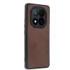 Xiaomi Redmi Note 14 Pro 5G Kılıf Aras Deri Kapak - Taba