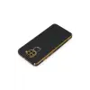 Xiaomi Redmi Note 9 Kılıf Volet Silikon - Siyah