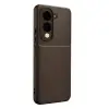 Y29S Auto Focus Karbon Kapak - Kahverengi