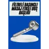 Yeni Nesil Duş Başlığı Paslanmaz Çelik Masaj Etkili Ergonomik Tasarım Su Basınçlı
