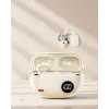Zarif Tasarımlı Kablosuz Bluetooth Kulaklık Uzun Pil Ömrü 2 Kurdele Küpe Hediyeli