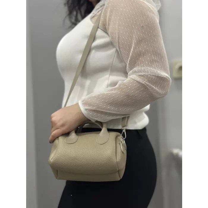 Vizon cilt bugo çanta