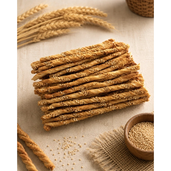 Tam Buğday Susamlı Çubuk 250 gr