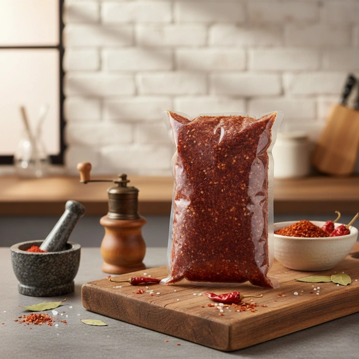 Kırmızı Özel İpek Pul Biber 500 Gr