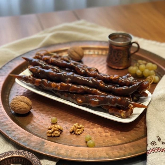 Pekmezli Cevizli Maraş Sucuğu (500 gr )