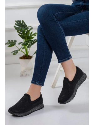 Kadın Günlük Simli Spor Ayakkabı