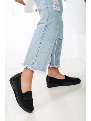 Kadın Günlük Klasık Su Geçirmez Içi Deri Spor Ayakkabı Iki Sıra