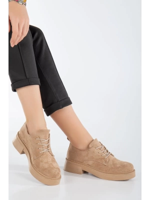 Kadın İpli Loafer Nude