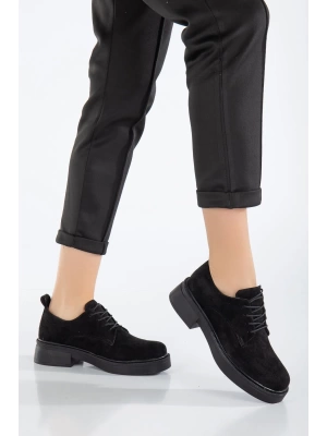 Kadın İpli Loafer Siyah