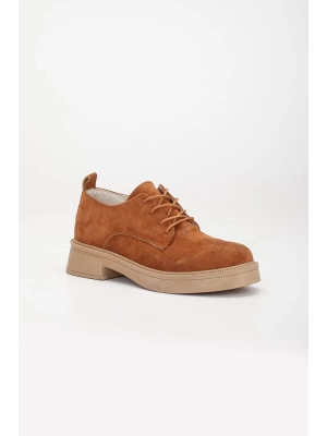 Kadın İpli Loafer Taba