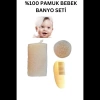 %100 Pamuk Bebek Banyo Seti