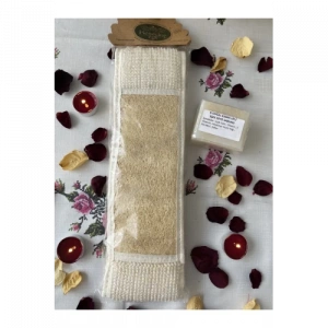 Uzun Sırt Kabak Lifi Ve Eşek Sütlü Doğal Sabun Lifli