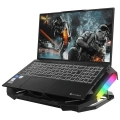 Rampage AD-RC11 SPIDER Siyah 2 Fan 2 USB RGB Işıklı 15-17 Notebook Soğutucu Stand