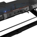 Rampage AD-RC15 SPEAR Siyah 5 Fan 2 USB RGB Işıklı 15-17 Notebook Soğutucu Stand