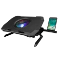 Rampage AD-RC21 X-CooL Siyah 5 Fanlı 10-18 RGB Işıklı Notebook Soğutucu Stand