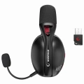 RAMPAGE CRACK H11 SİYAH WİRELESS 2.4G+ BLUETOOTH MİKROFONLU OYUNCU KULAKLIĞI