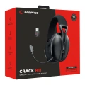 RAMPAGE CRACK H11 SİYAH WİRELESS 2.4G+ BLUETOOTH MİKROFONLU OYUNCU KULAKLIĞI