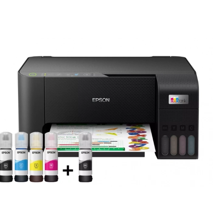 EPSON L3250 WI-FI + TARAYICI RENKLI ÇOK FONKSIYONLU TANKLI MÜREKKEP PÜSKÜRTMELI YAZICI