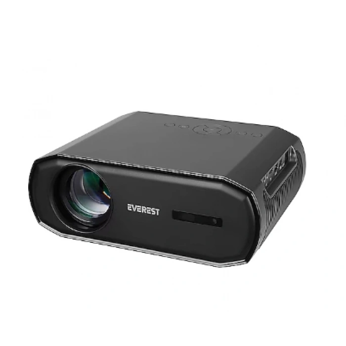 EVEREST PJ06 GRİ/SİYAH 1080P 9800 LÜMENS TRİPODLU ANDROİD 9.0 4K