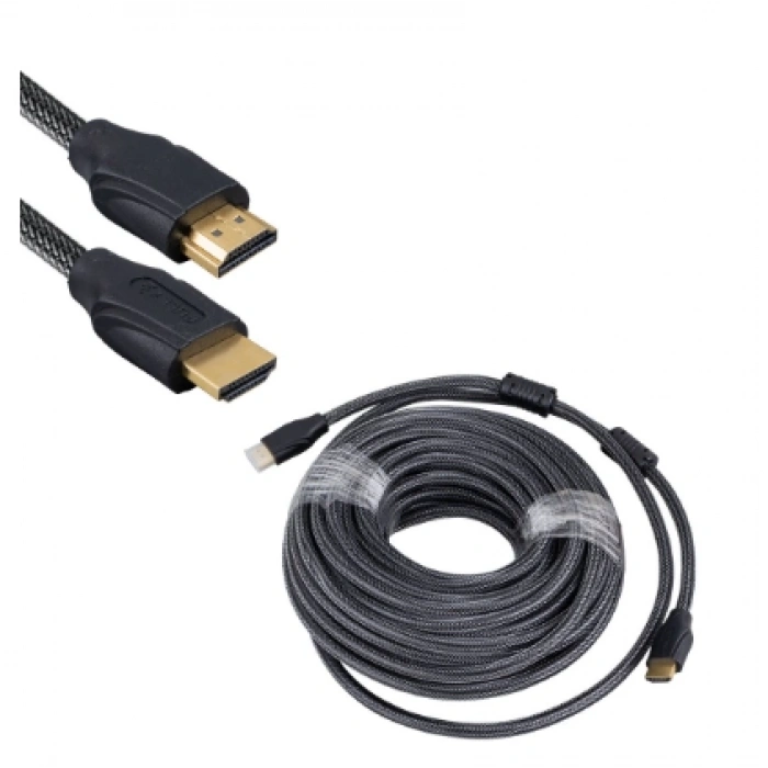FULLY G-507D 10 METRE ÖRGÜLÜ GOLD UÇLU HDMI KABLO