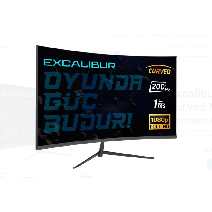 EXCALIBUR E23.8 FHD-G FULL HD CURVED OYUNCU MONITOR