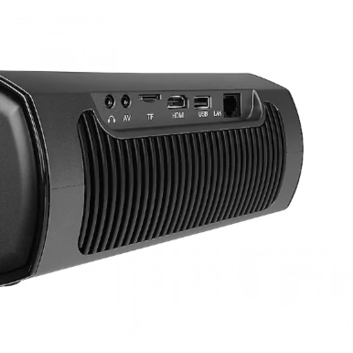 EVEREST PJ06 GRİ/SİYAH 1080P 9800 LÜMENS TRİPODLU ANDROİD 9.0 4K