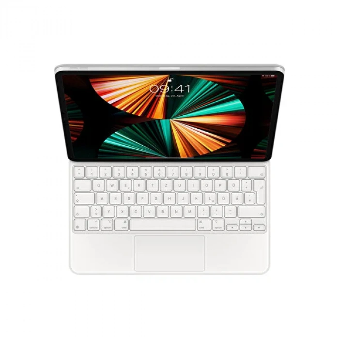 Apple Magic Keyboard MJQL3TQ/A 12.9 iPad Pro 3. 4. Ve 5. Nesil Uyumlu Türkçe Q Klavye Beyaz
