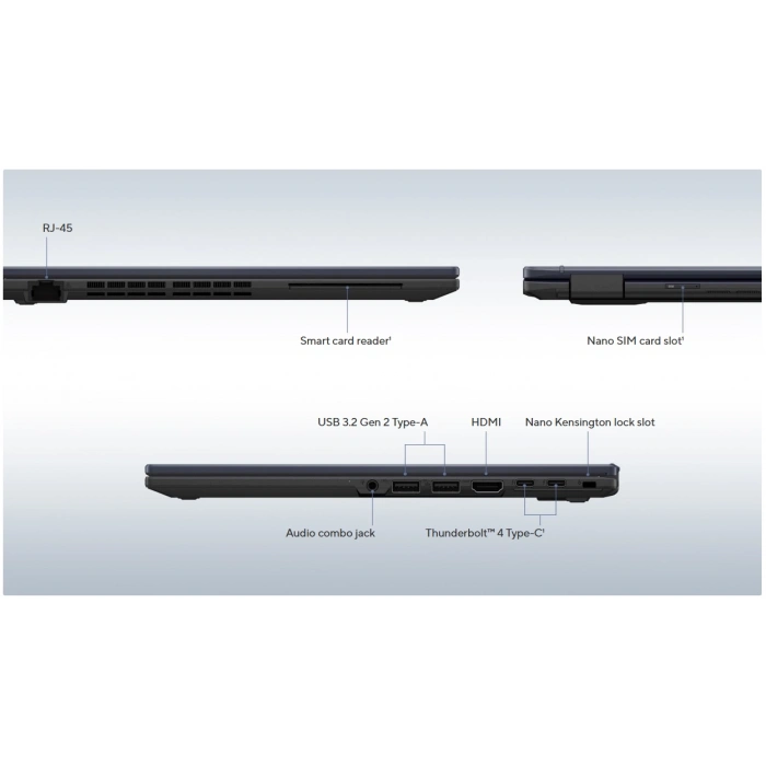 ASUS EXPERTBOOK B3404CV-I5161TB80D İ5-1340P 14 W11 PRO - 32 GB DDR5 - 1 TB SSD- Sırt Çantası Hediyeli