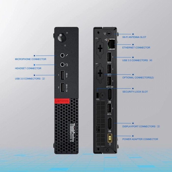 Lenovo ThinkCentre M710Q İ5 7500T 7.Nesil 512 SSD 16 Gb DDR4