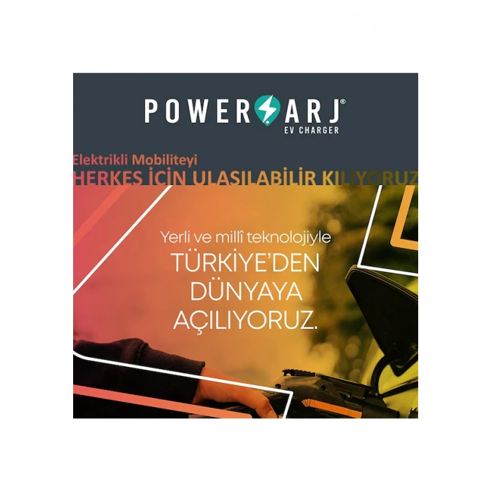 Powerşarj Link C Model Basic Model 22kw Elektrikli Araç Şarj İstasyonu
