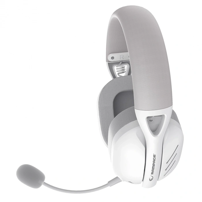 RAMPAGE CRACK 2 BEYAZ WİRELESS 2.4G+ BLUETOOTH MİKROFONLU OYUNCU KULAKLIĞI