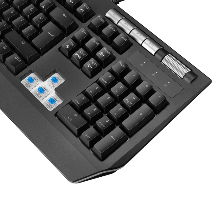 RAMPAGE EXHERO RGB ILLUMINATED GAMING KEYBOARD