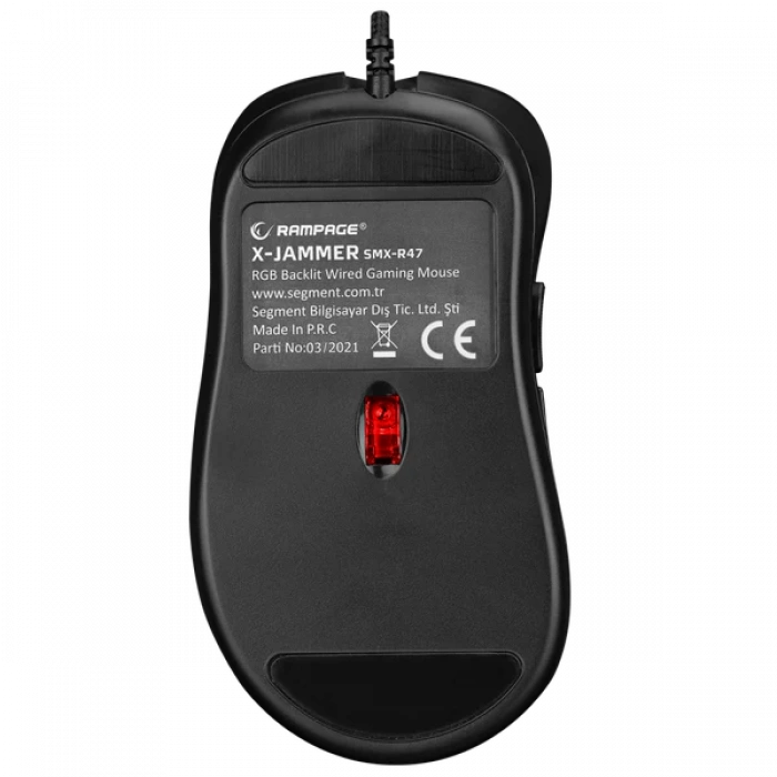 RAMPAGE X-JAMMAER 7 TUŞLU SİYAH GAMING MOUSE