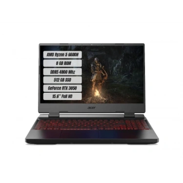 ACER AN515-46 RYZ5-6600H 512G / 8G / 4GB RTX3050