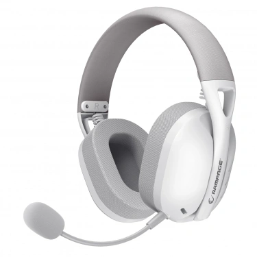 RAMPAGE CRACK 2 BEYAZ WİRELESS 2.4G+ BLUETOOTH MİKROFONLU OYUNCU KULAKLIĞI