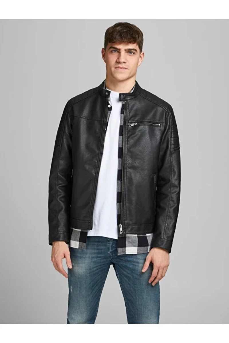 Jack&jones 12147218 Erkek Mont - Siyah