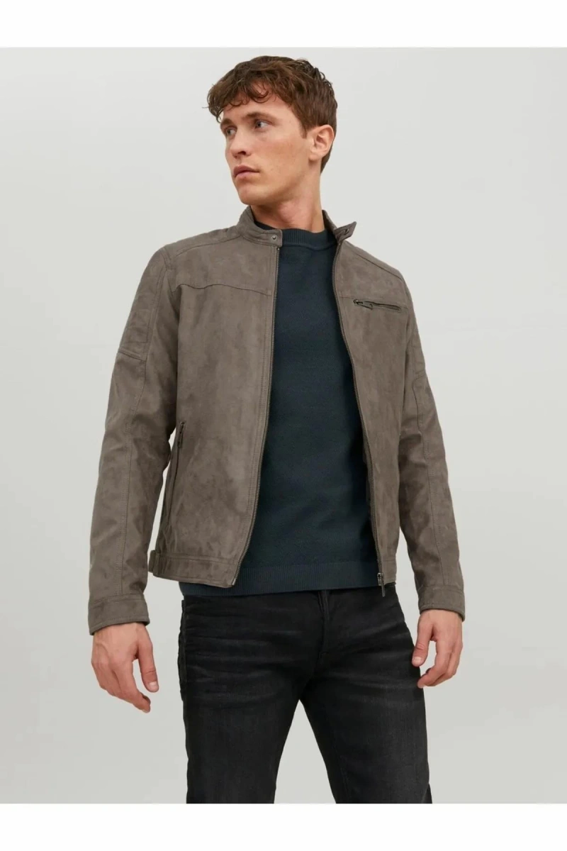 Jack&jones 12147218 Erkek Mont - Toprak