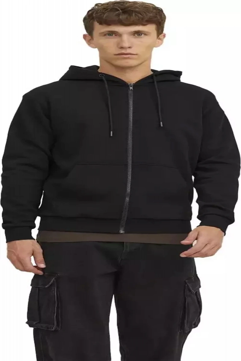 Jack&jones 12249342 Erkek Sweat - Siyah