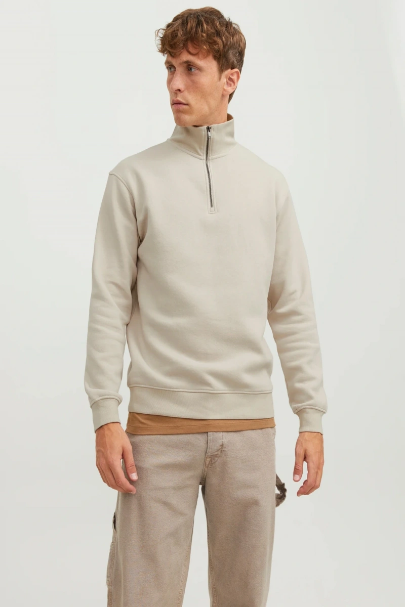 Jack&jones 12250747 Erkek Sweat - Bej