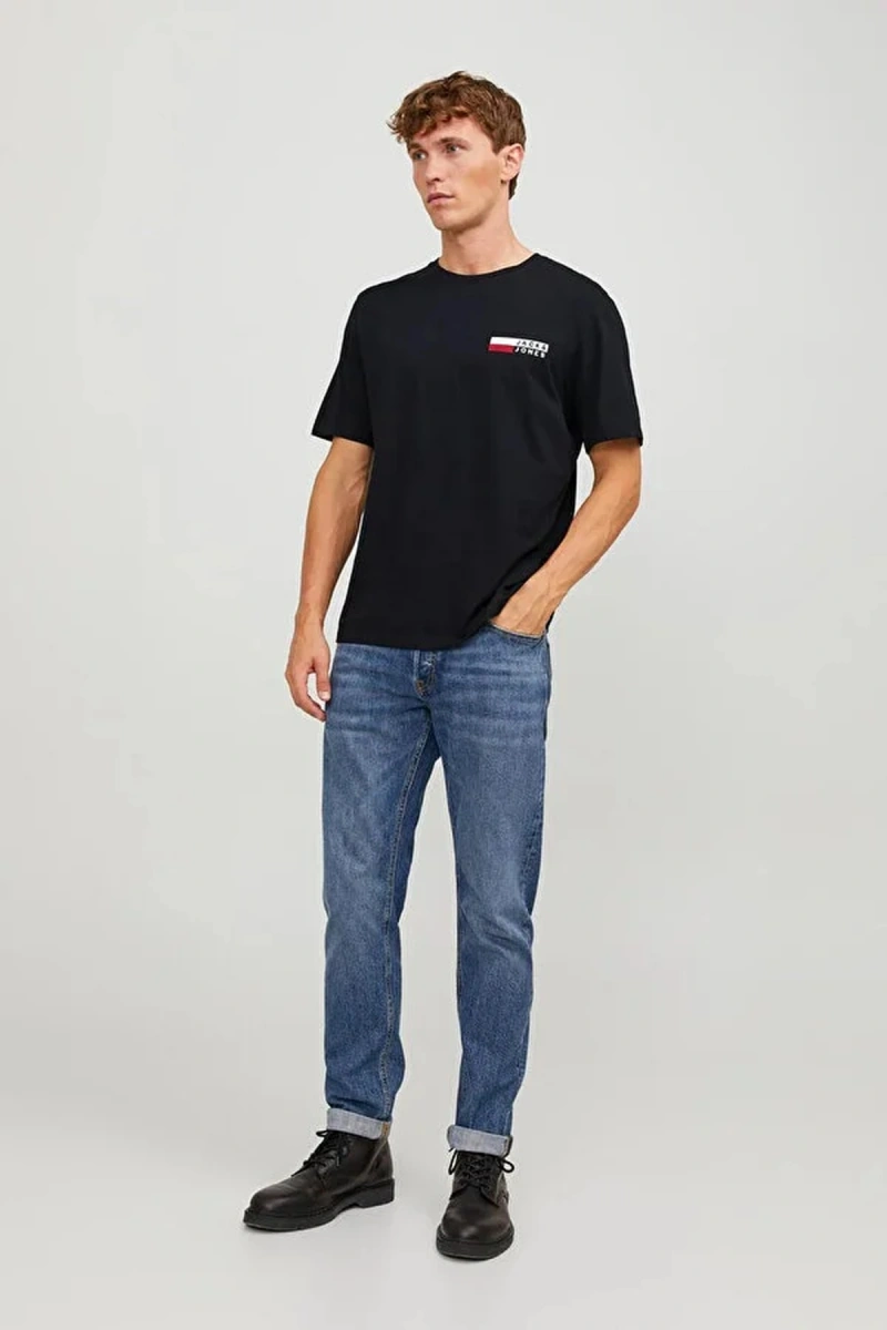 Jack&jones 12233999 Erkek Tshirt - Siyah