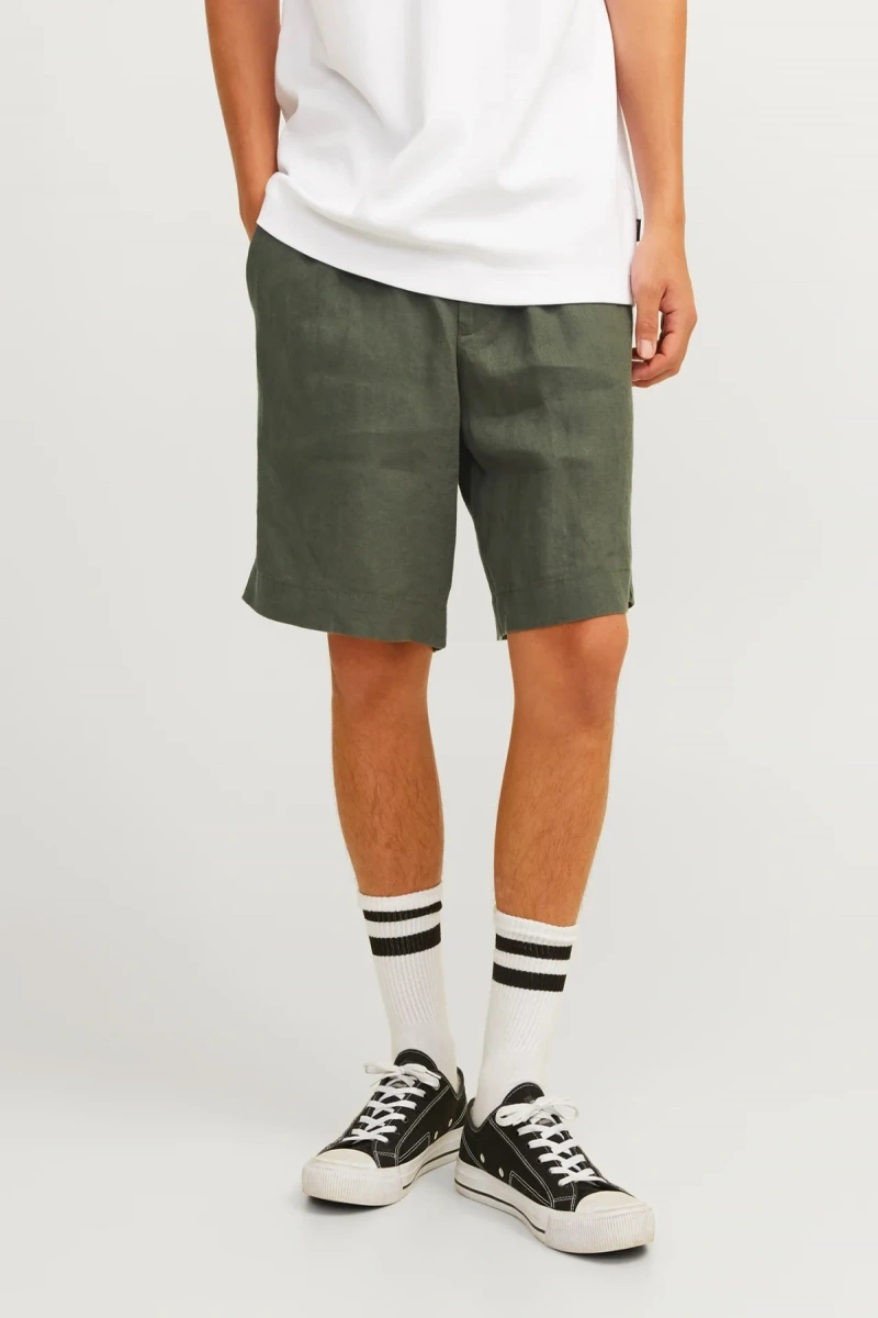 Jack&Jones 12253134 Erkek Sort - Haki