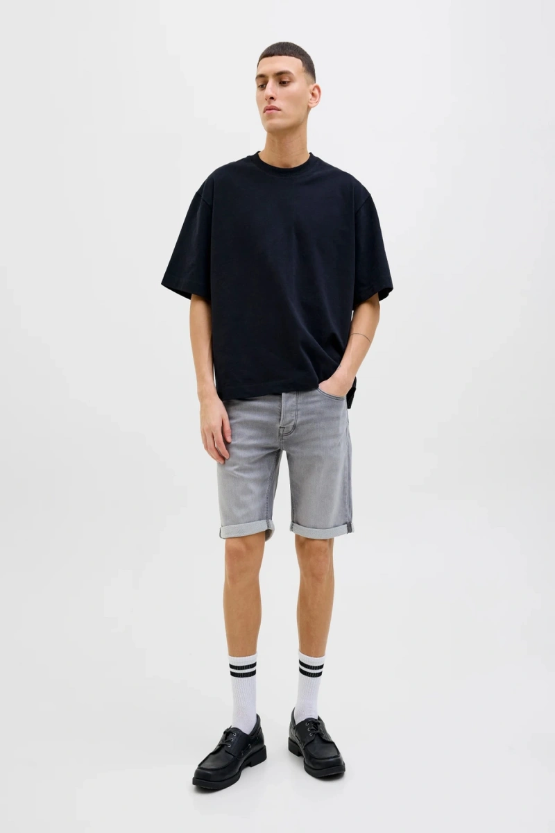 Jack&Jones 12269502 Erkek Kot Sort - Gri