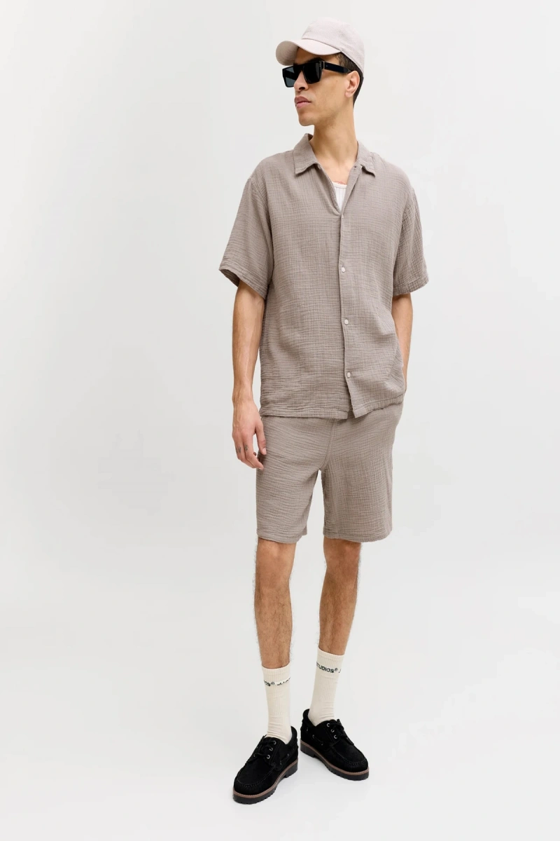 Jack&Jones 12274758 Erkek Sort - Gri