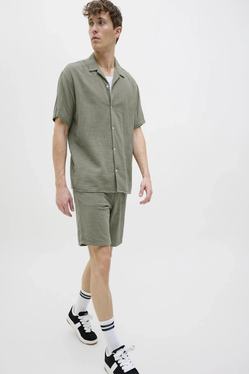Jack&Jones 12274758 Erkek Sort - Yesil