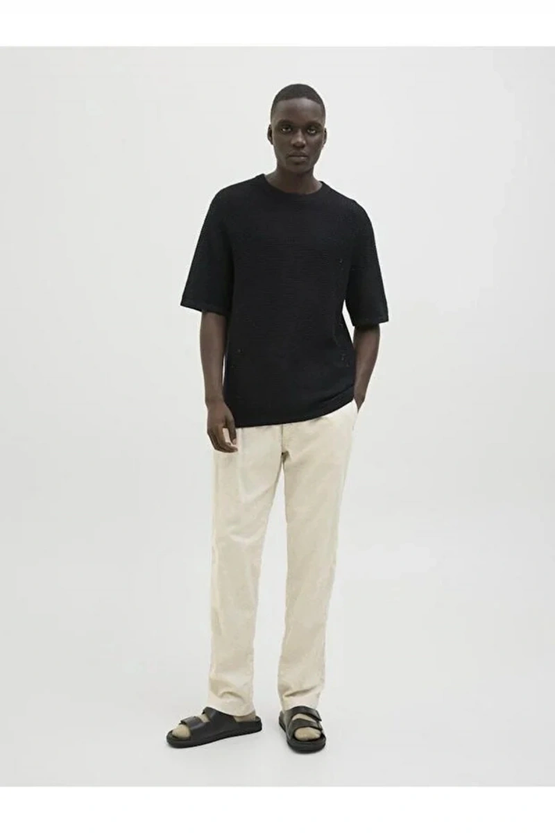 Jack&Jones 12274977 Erkek Pantolon - Krem