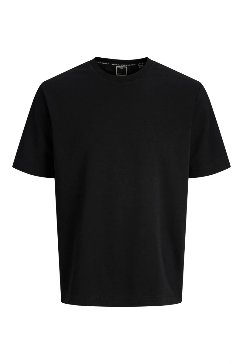 Jack&Jones 12289962 0 Yaka Erkek Tshirt - Siyah