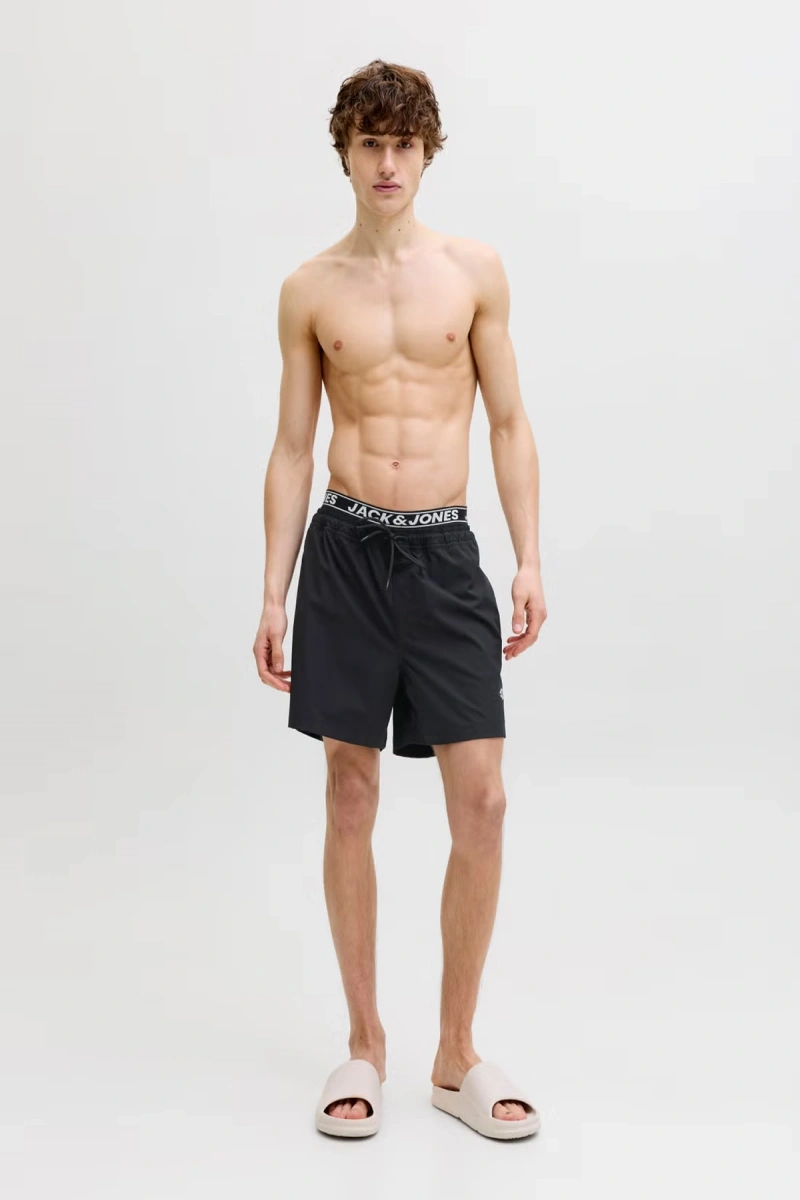 Jack&Jones 12291404 Erkek Deniz Sort - Siyah