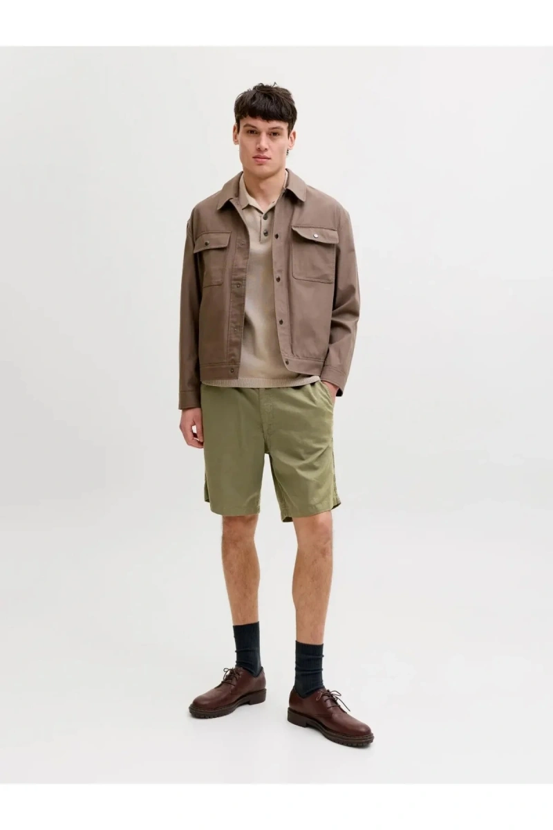 Jack&Jones 12292332 Erkek Sort - Haki